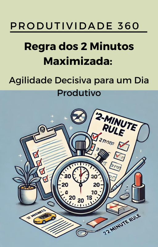 Capa do Livro Regra dos 2 Minutos Maximizada