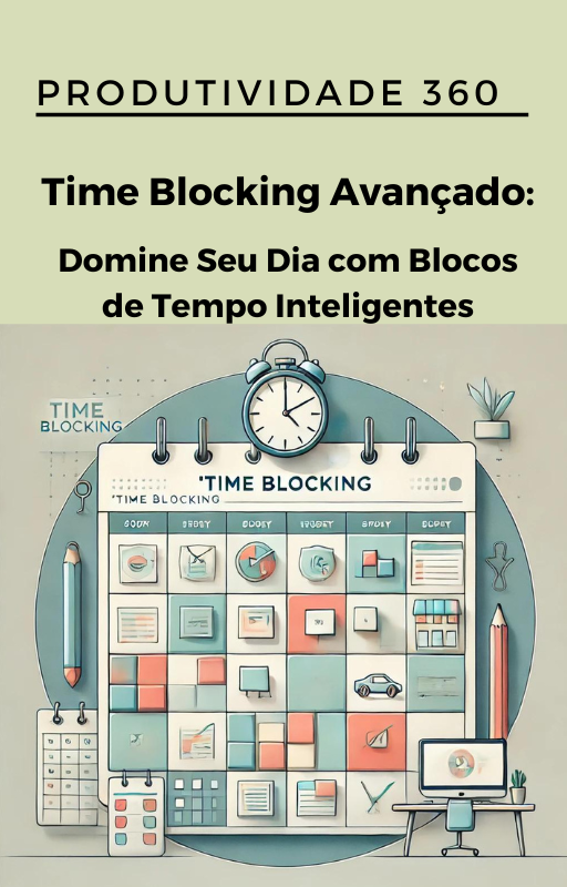 Capa do Livro Time Blocking Avançado