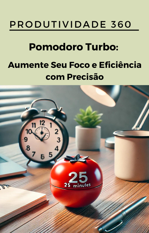 Capa do Livro Pomodoro Turbo